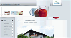 Desktop Screenshot of gaestehaus-haller.de